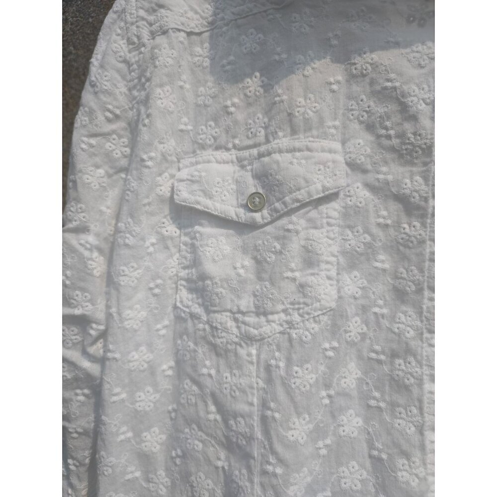 Back In The Saddle Shirt Womens XL Lace Western - Picture 3 of 5